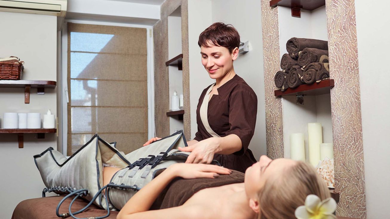 Soin de pressotherapie de la cure réponse diabète