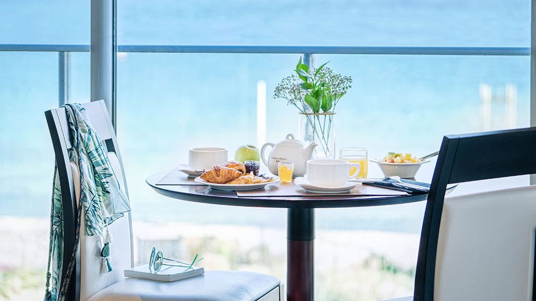 Restaurant vue mer Valdys Roscoff